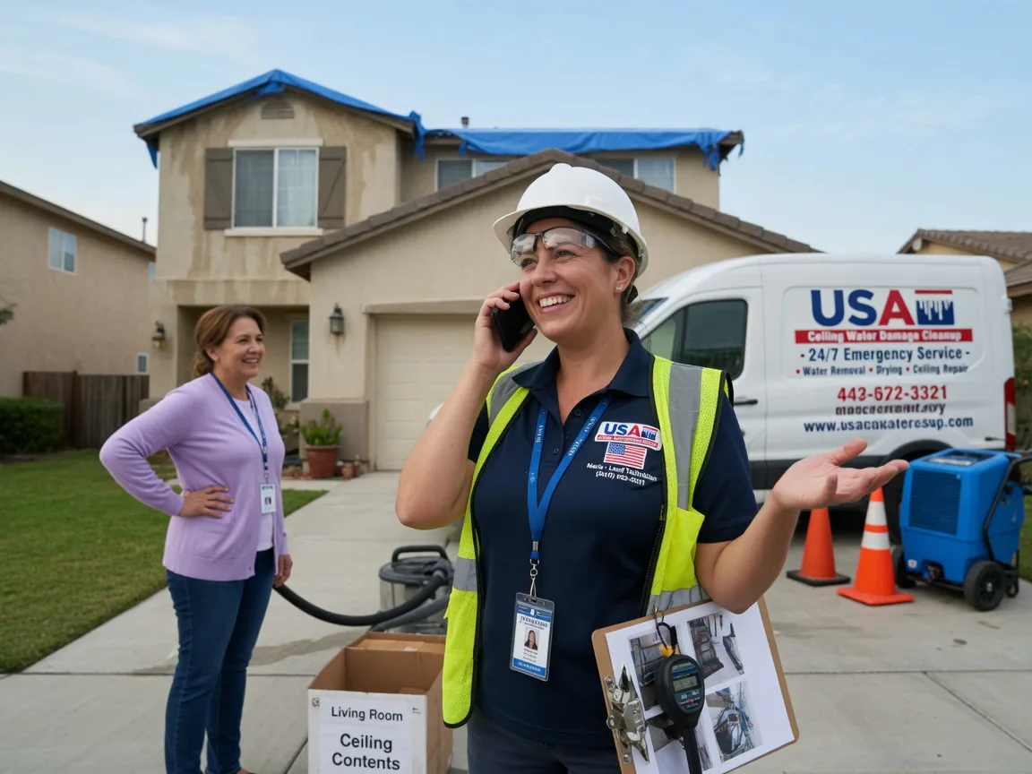 Ceiling Water Damage Restoration Redding, IA FAQs